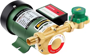 Water Pressure Booster Pump Automatic With Water Flow Switch Brass NEW - Picture 1 of 11