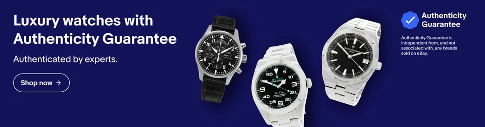 Authenticity guarantee watches