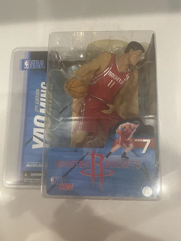 McFarlane Toys NBA Series 7 Figure: Yao Ming with Red Jersey (2nd Edition) Cover