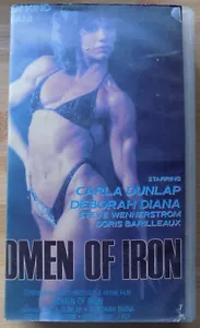 Women of Iron - Cut Box in Plastic Case Rare VHS - Carla Dunlap, Deborah Diana - Picture 1 of 3