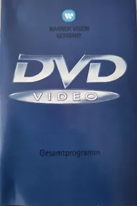 Warner Vision Germany DVD Video Gesamtprogramm 2001 (2000) - Bild 1 von 12