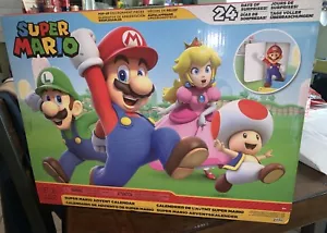 Nintendo Super Mario Pop-Up Environment Advent Calendar 24 Surprises New In Box - Picture 1 of 2