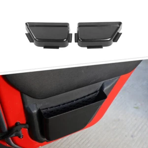 2x Rear Door Pocket Tray Storage Box Accessories for Jeep Wrangler JK 2011-2017 - Picture 1 of 8