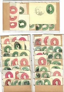 Collection 55 +/- Untyped 19th on Century Postal Corners US PC3 - Picture 1 of 3