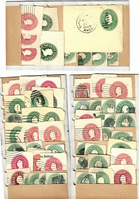 Collection 55 +/- Untyped 19th on Century Postal Corners US PC3 - Image 1 of 3