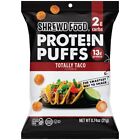 30 pack LOT Shrewd Food Totally TACO Keto High Protein Snack Puffs Low Carb 9/23