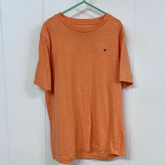 Tommy Hilfiger Camiseta Manga Corta Naranja Talla Mediana 12-14 Foto 1 de 4