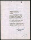 Dan White 1949 unterschriebener Vertrag, bekannt für Jailhouse Rock & To Kill a Mockingbird