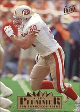 1995 Ultra Football Card #300 Gary Plummer