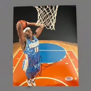 Carmelo Anthony Signed Autographed 8x10 Photo PSA DNA COA NEW YORK KNICKS - Picture 1 of 1