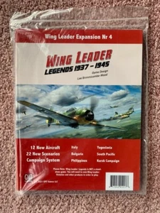 Wing Leader Legends 1937-1945 by GMT Games 2021 Expansion Set #4 mint - Picture 1 of 2
