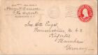 Enveloppe en papier buff ovale 2c Washington Die Oriental 1913 Traité de Washington, D.C.
