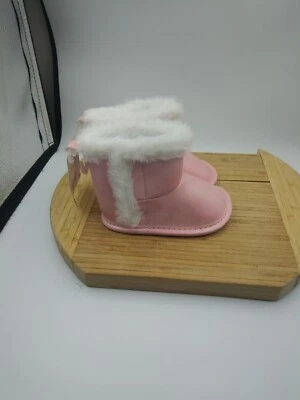 Розовый ботинок ботинки с подкладкой с искусственным мехом Baby Girl 3-6 MTHS Carter's Child Of Mine - Изображение 1 из 4