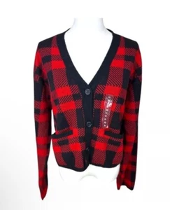 Polo Ralph Lauren Holiday Christmas Plaid 100% Wolle Strickjacke XXL - Bild 1 von 7