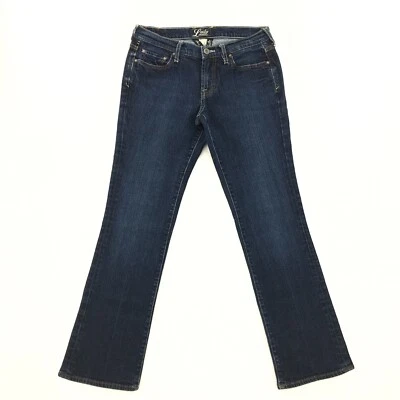 Lucky Brand Jeans Womens 2 MEASURES 29x29 Classic Rider Dark Blue Bootcut - Image 1 of 4