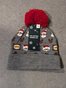 Lidl Adultos Unisex Navidad Festivo Bobble Gorro Tejido Lana Sombrero Talla Única - Imagen 1 de 24