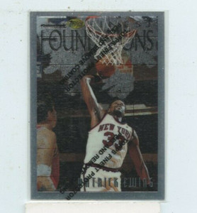 PATRICK EWING 1996-97 Topps Finest #254 New York Knicks