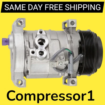 Compresor de aire acondicionado 2004 2005 2006 2007 Chevrolet Express GMC Savanna 1500 4,3 L Foto 1 de 3