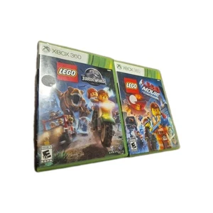 The Lego Movie Game And Lego Jurassic World Xbox 360 Bundle - Picture 1 of 1