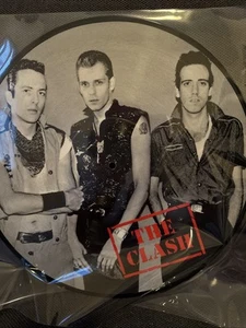 Rare 12" Picture Disc The CLASH 'COMBAT ROCK' 1983 NM Play Tested - Picture 1 of 2