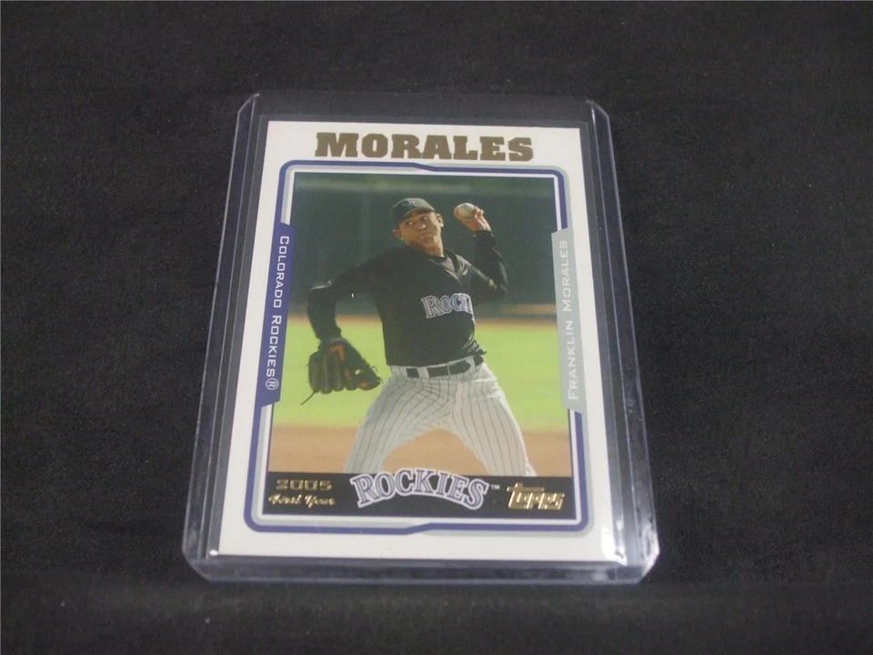 2005 Topps Update & Highlights Franklin Morales Rookie!! - Image 1 of 1