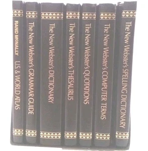 The New Webster's Library of Practical Information 7 Book Set 1986-1990 FreeShip - Picture 1 of 19