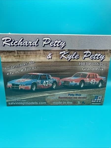 NASCAR Richard Petty Or Kyle Petty Salvino’s Model Car Kit Pontiac Grand Prix - Picture 1 of 9