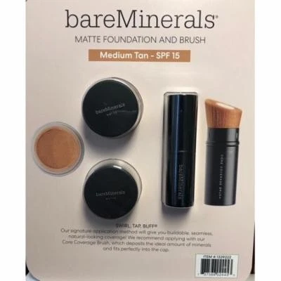 bareMinerals Matte Foundation And Brush - Fairly Light - SPF 15 - Image 1 of 3