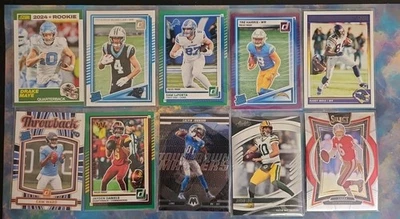✅ Huge NFL Football Lot, Rookies, Parallels, 50+ Card Lot, Brady,Mahomes,+++ ✅ - Image 1 of 4