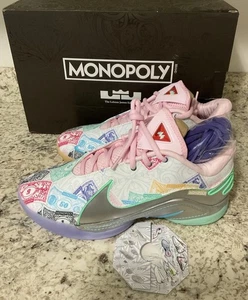 Nike Monopoly x LeBron 22 QS EP Currency Men’s Sz 11 Women’s Sz 12.5 Shoes New - Picture 1 of 19
