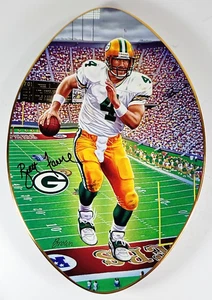 De colección. Green Bay Brett Favre Collection 1998, "No Stoppin' the Pack", plato. #568A - Imagen 1 de 3