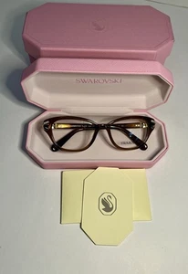 Swarovski SK2032 1067 Brille Damen Braun Vollrand Cat Eye - Bild 1 von 24
