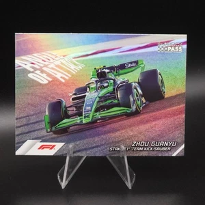 2024 Topps Paddock Pass Fórmula 1 - Ángulo de ataque #AA-14 Zhou Guanyu - Imagen 1 de 2