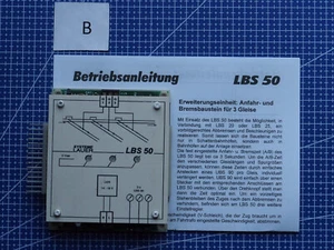 Lauer LBS 50 Schattenbahnhofsteuerung: Anfahr-und Bremsbaustein / Analog (b) - Bild 1 von 1