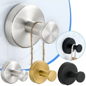 Strong Vacuum Suction Cup Hook Shower Towel-Holder Hooks for Bathroom Kitchen - Picture 1 of 28