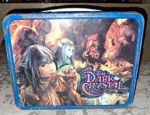 Vintage 1982 The Dark Crystal Metal Lunch Box With Thermos - Picture 1 of 10