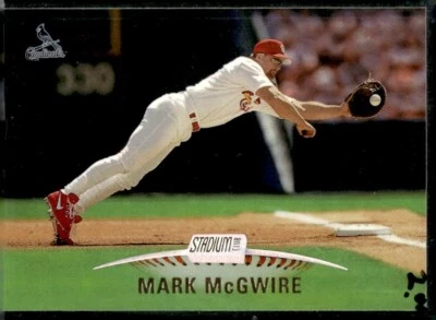 1999 Stadium Club #70 Mark McGwire St. Louis Cardinals - Image 1 of 2
