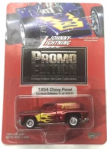 Johnny Lightning Promo Edition Red 1954 Chevy Panel Truck 8th Car Show 1996 NEW - Picture 1 of 2