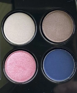 Lancome Optic Click Makeover Garment Color Design Eyeshadow Quad Brown Pink Navy - Picture 1 of 8