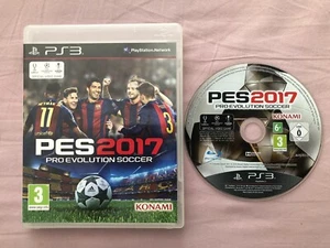 PES 2017 Pro Evolution Soccer PS3 Game In Very Good Condition No Manual - Picture 1 of 1