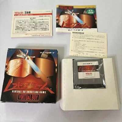 Red Alarm: Virtual 3D Shooting Game  Nintendo Virtual Boy Japan 1995 Complete - Image 1 of 4