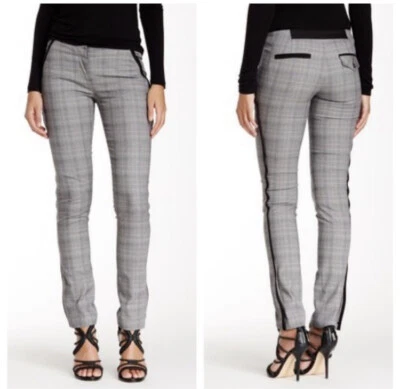 L.A.M.B. Pantalones a cuadros versión tiro bajo cigarrillo talla 2 Foto 1 de 4