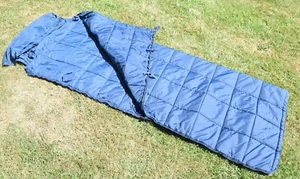 French Military / Police Sleeping Bag Gendarmerie Cold Weather Bags Thick & Warm - Foto 1 di 8