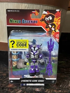 Jazwares Roblox Ninja Legends Cybernetic Azure Sensei Action Figure Azure - Picture 1 of 4
