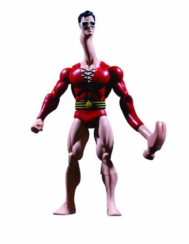 History of The DC Universe: Series 3: Plastic Man Action Figure Cover