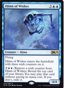 Djinn of Wishes M19 Magic the Gathering MTG x1 - Bild 1 von 2