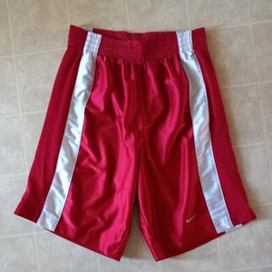 Nike Shorts Adult Small Red Active Training Swoosh Athletic Mens - Picture 1 of 3
