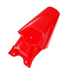 Protector de barro cola trasera de plástico rojo guardabarros estilo PIT PRO Trail Dirt Bike - Imagen 1 de 2