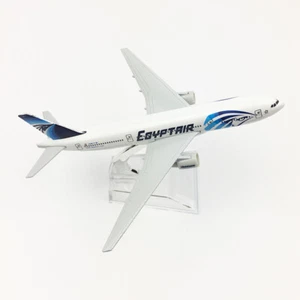 1:400 16cm B777 EgyptAir Metal Airplane Model Plane Diecast Plane Model Gifts d - Picture 1 of 7