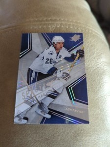 2008-09 (LIGHTNING) SPx SPxcitement #X41 Martin St. Louis /999